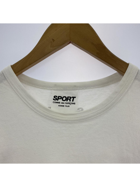 COMME des GARCONS HOMME PLUS SPORTS SSカットソー 白