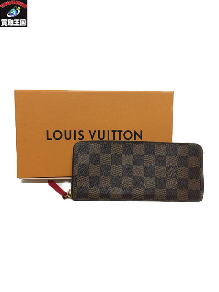 Louis Vuitton ポルトフォイユ・クレマンス(スリーズ)　ダミエ　N60534