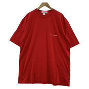 COMME des GARCONS SHIRTS SSTEE XL レッド