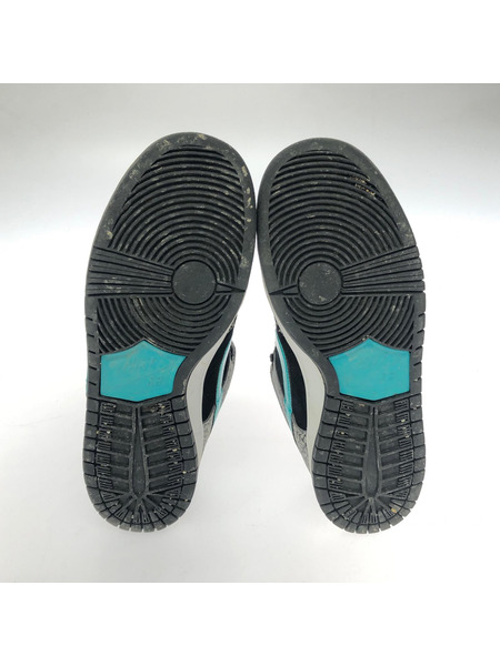 NIKE SB スニーカー Dunk Low Elephant Safari/黒グレー/26cm