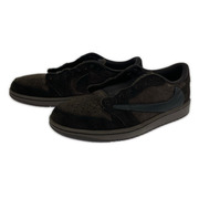 NIKE スニーカー Travis Scott AIR JORDAN 1 LOW OG VELVET BROWN DM7866-202
