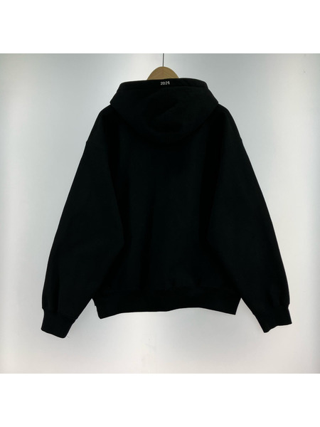 Supreme パーカー boxlogo hoodie/M/BLK