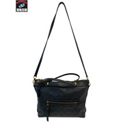 LOUIS VUITTON ルイヴィトン M41164 バスティーユMM ハンドバック モノグラムアンプラント ブラック