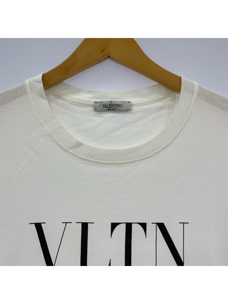VALENTINO 半袖Tシャツ・カットソー 19SS/ロゴTee/WHT/size:M