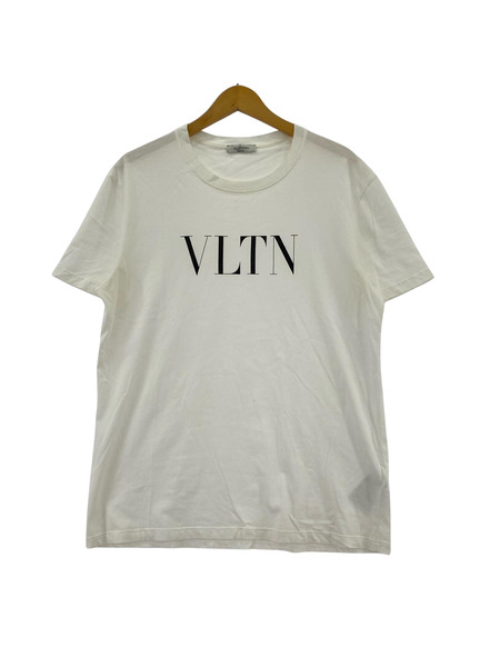 VALENTINO 半袖Tシャツ・カットソー 19SS/ロゴTee/WHT/size:M