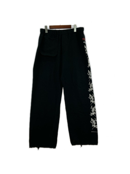 SUNSEA パンツ PERALTA SWEAT PANTS 3 ブラック