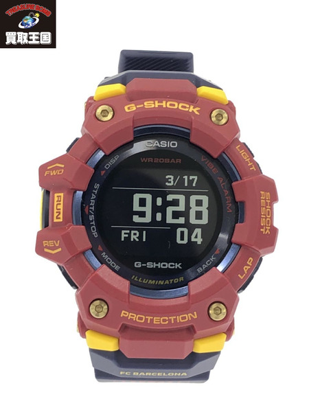 CASIO G-SHOCK GBD-100 FCバルセロナ コラボ 腕時計[値下]｜商品番号