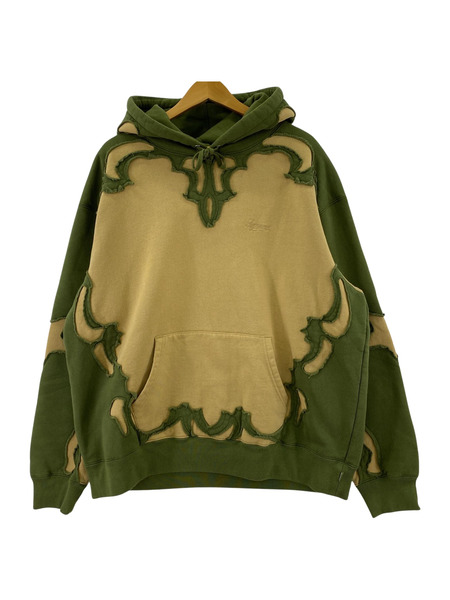 Supreme Western Cutout Hooded Sweatshirt （M)