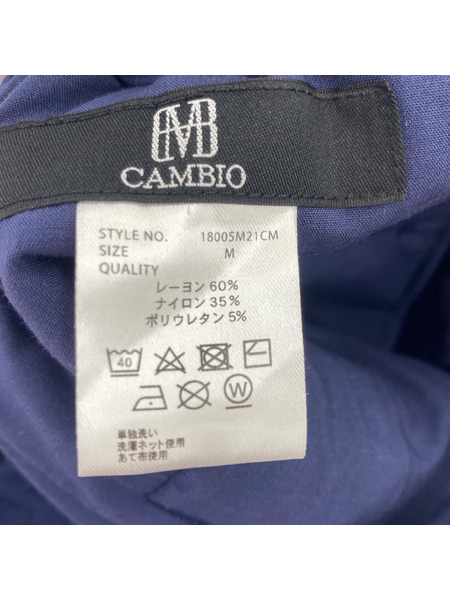 CAMBIO パンツ テーパードパンツ 紺