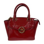 MICHAEL KORS ショルダーバッグ パテント 赤 ショルダー