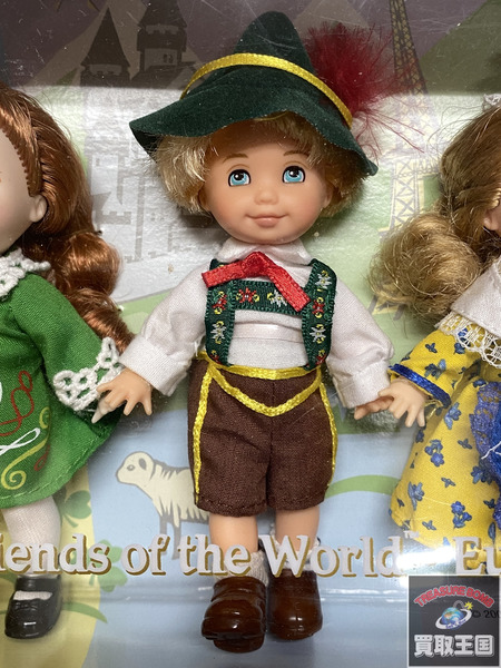 Kelly and Friends Gift Set BARBIE COLLECTOR  Friends of the World Europe