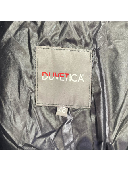 DUVETICA ダウンジャケット 46 blk ジッパー