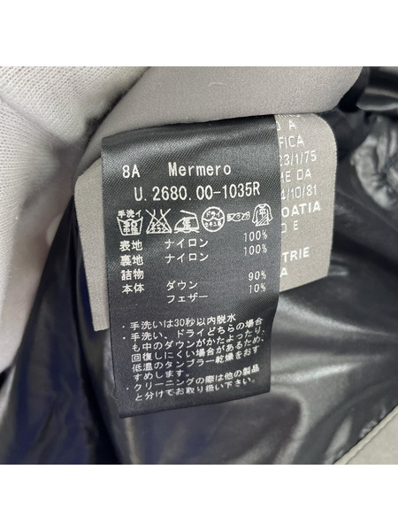 DUVETICA ダウンジャケット 46 blk ジッパー