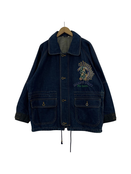 Pia Sports Marine Corps Denim Jacket (XL程度) IDG[値下]