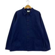 OLD・VINTAGE ジャケット コットンドリル フレンチワークジャケット 青