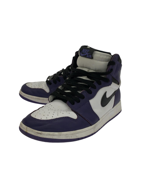 NIKE AIR JORDAN 1 RETRO HIGH OG COURT PURPLE 26.5 555088-500