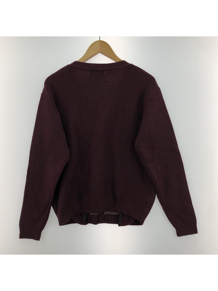 RADIALL 00s Radiall Burgundy cardigan/M