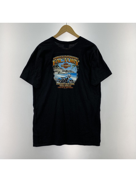 old harley tee 黒