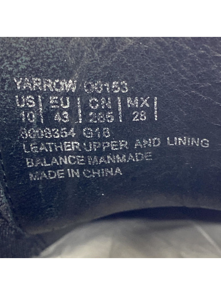 Calvin Klein ブーツ メタルトゥサイドゴアブーツ 43 ブラック