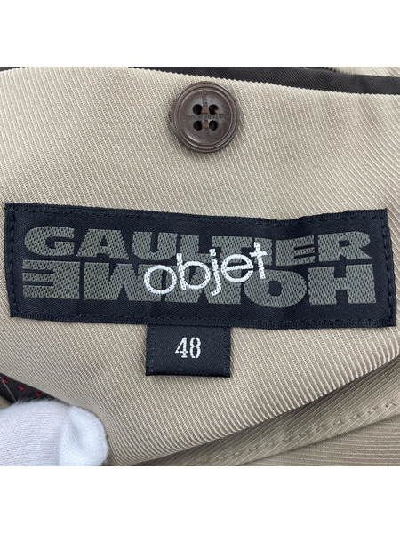 JEAN-PAUL GAULTIER GAULTIER HOMME objet ツイル セットアップスーツ