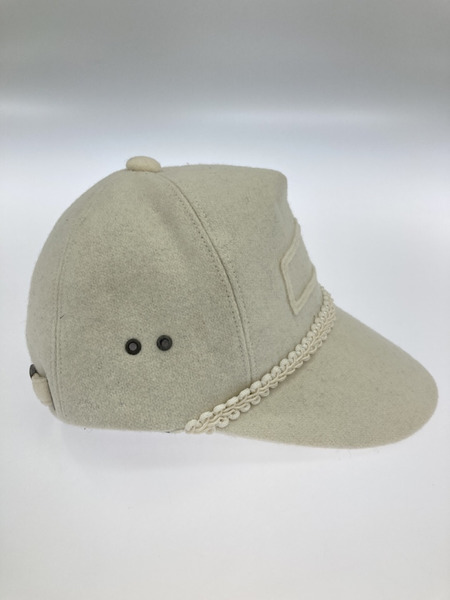 D ari　ウールキャップ ホワイト[値下]