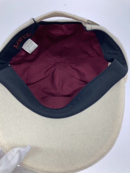 D ari　ウールキャップ ホワイト[値下]