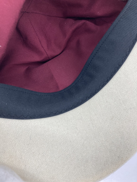 D ari　ウールキャップ ホワイト[値下]