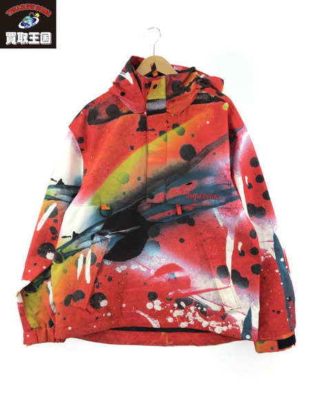 Supreme GORE-TEX Anorak Rammellzee Redラメルジー