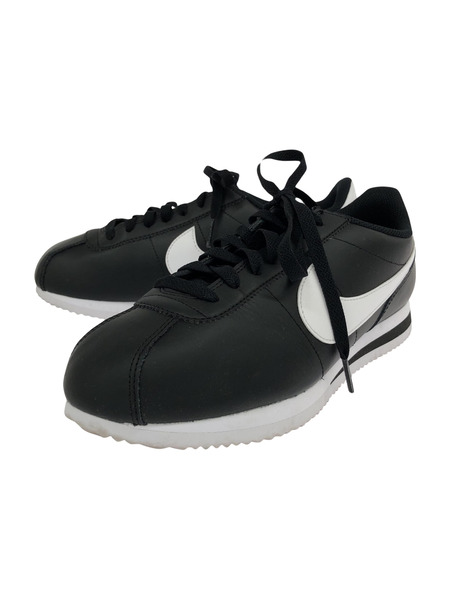 NIKE CORTEZ BLACK/WHITE (27.0)