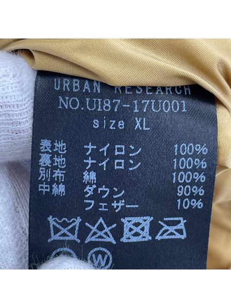 NANGA/URBAN RESEARCH ID/3レイヤーダウンジャケット（XL)