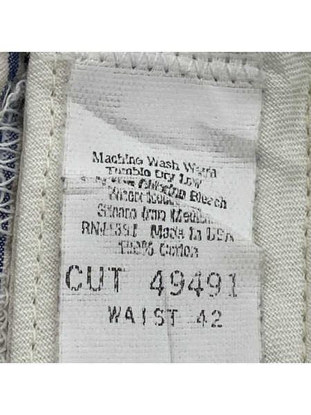 POLO RALPH LAUREN パンツ USA製 49491 シアサッカーストライプ(W36以上)