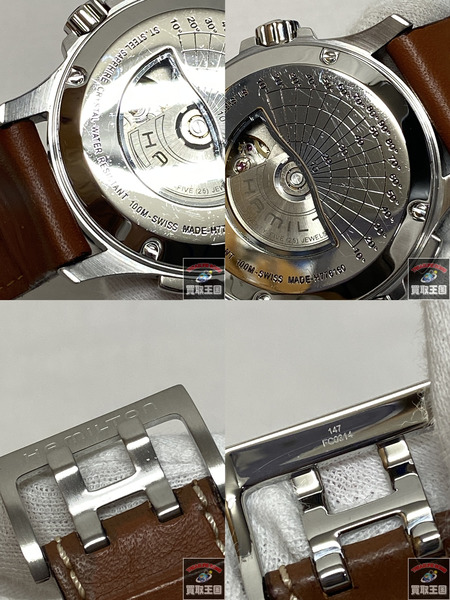 メンズAT HAMILTON/カーキアビエーションX-ウィンド/H776160