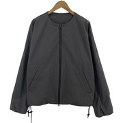 FUMITO GANRYU ventilation no collar jacket 2 グレー