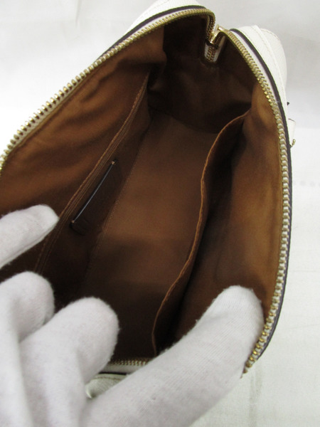 ハンドバッグ 2WAY F79946 ホワイト[値下]