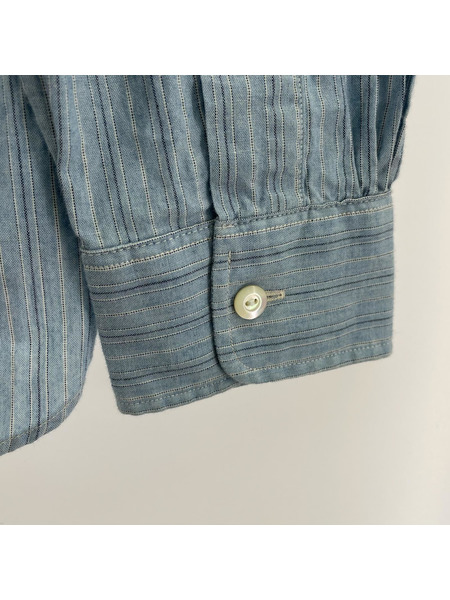 RRL 長袖シャツ RRL&CO ストライプシャツ ブルー S