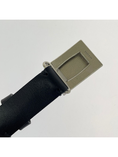 stein ソノ他 ssstein leather belt plain buckle ブラック