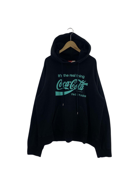 FACETASM×COCA COLA BIG HOODIE 黒 (5)[値下]