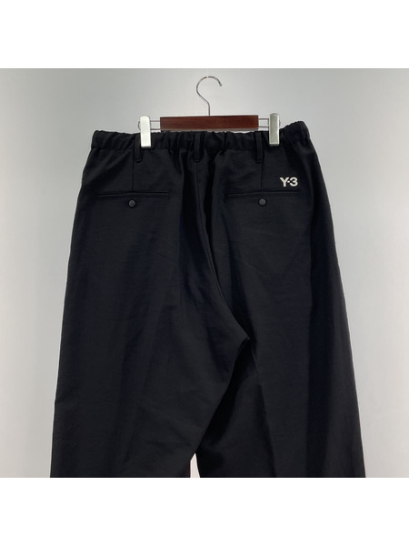 Y-3 M CH1 ELEGANT 3 STP PANT ワイドスラックス L ブラック HG6082