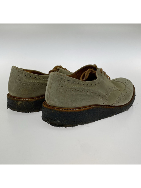 Tricker's シューズ スエードウィングチップシューズ