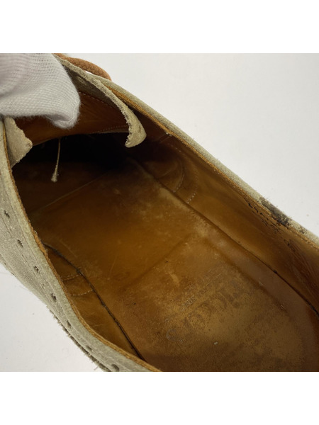 Tricker's シューズ スエードウィングチップシューズ