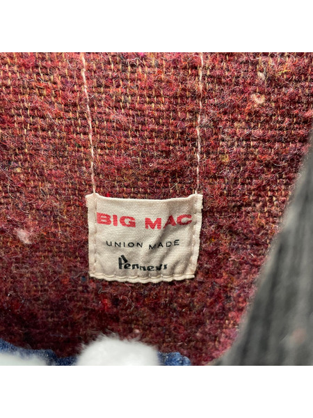 OLD・VINTAGE BIG MAC Pennys 内ブランケット デニムカバーオール