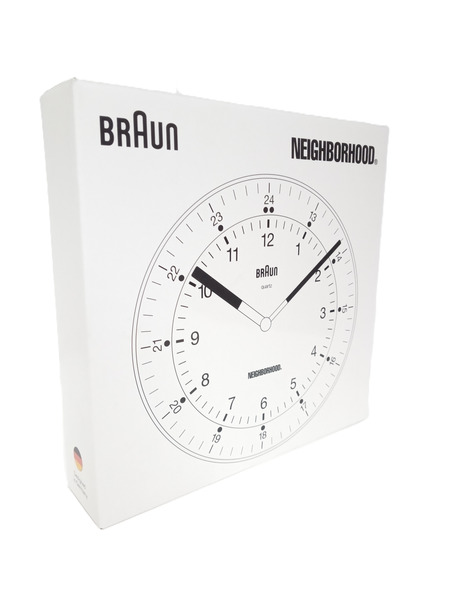 NEIGHBORHOOD その他 ×BRAUN 壁掛け時計