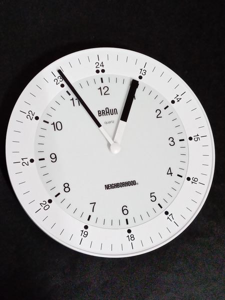 NEIGHBORHOOD その他 ×BRAUN 壁掛け時計