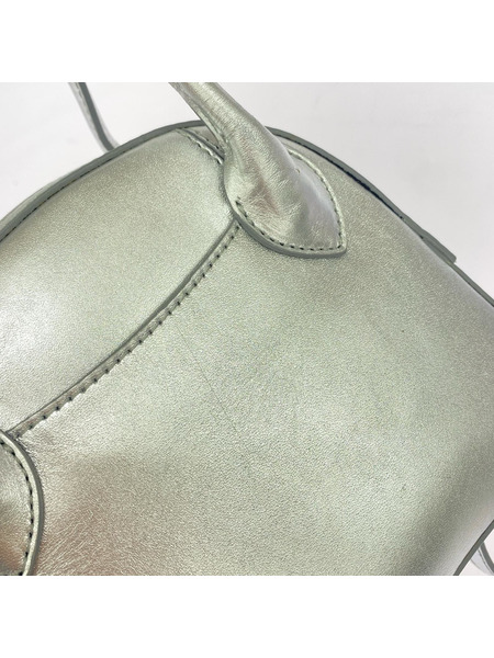 maison canau　2WAY バッグ シルバー　キズ有