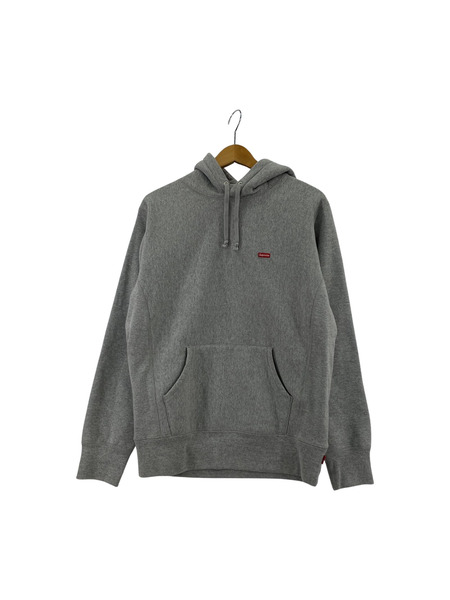 Supreme small box hooded sweatshirt/S/グレー