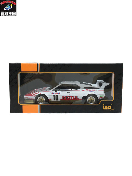 ixo 1/18 BMW M1 #10 Rallye Tour de Corse 1982