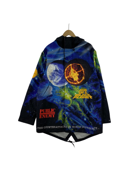 Supreme UNDERCOVER 18SS Public Enemy Taped Seam Parka M[値下]