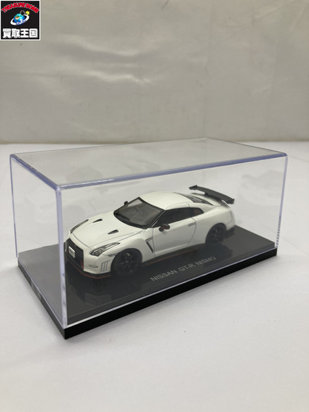 エブロ 日産GTR R35 ニスモ ホワイト 1/43