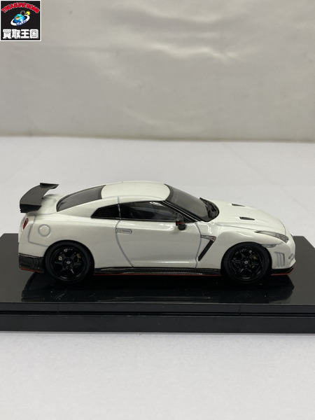 エブロ 日産GTR R35 ニスモ ホワイト 1/43