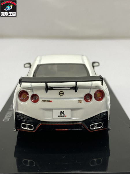 エブロ 日産GTR R35 ニスモ ホワイト 1/43